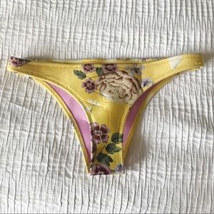TRIANGL Delilah Fiore Giallo bikini bottom